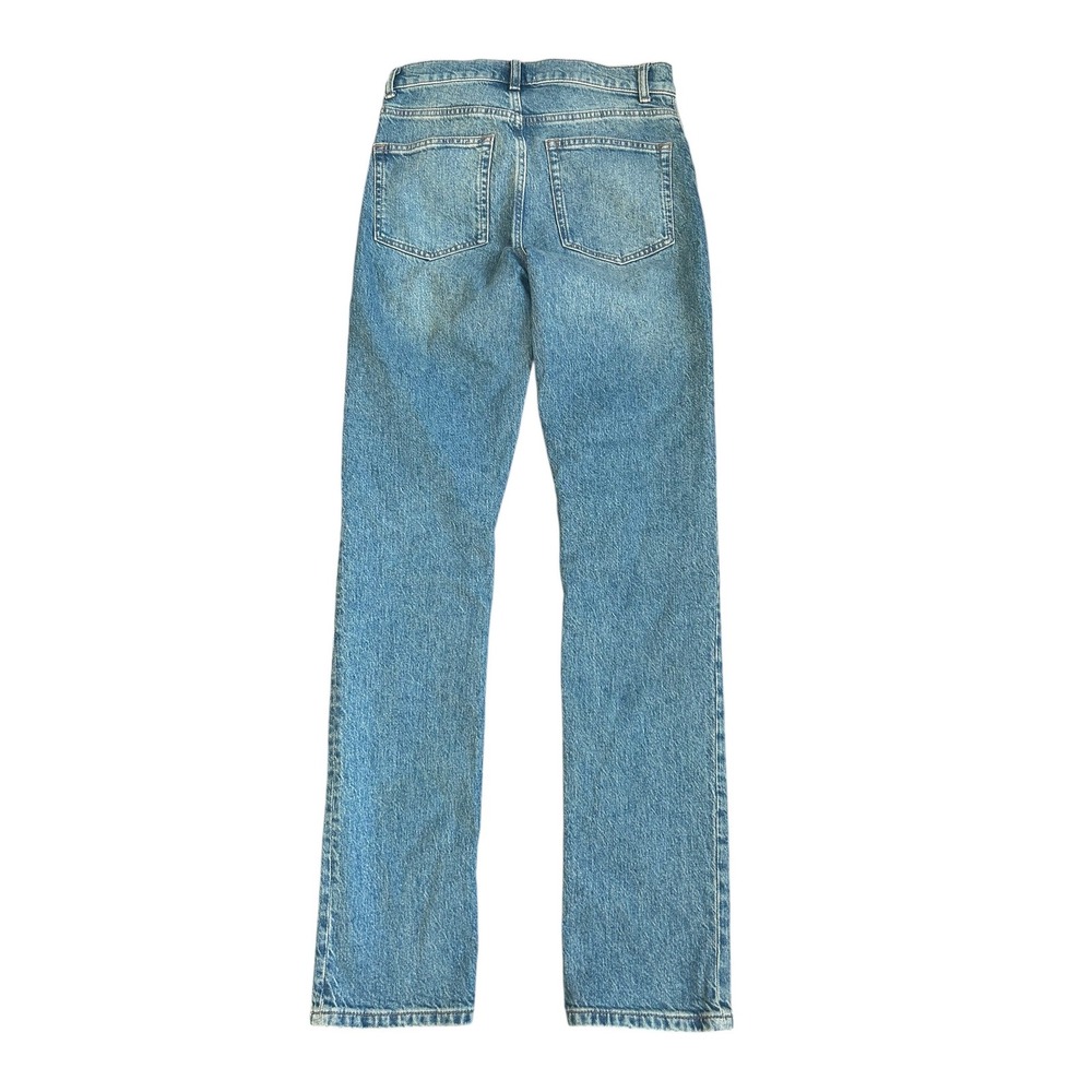Reformation Straight-Leg Jeans in Medium Blue Wash - Picture 10 of 10